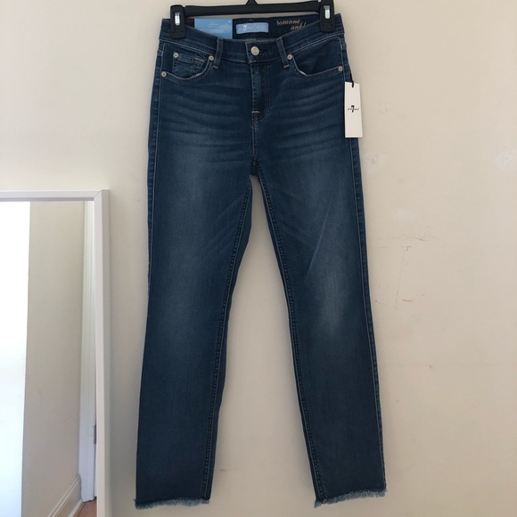 7 For All Mankind Denim - 7 For All Man Kind Denim Roxanne Ankle Jeans